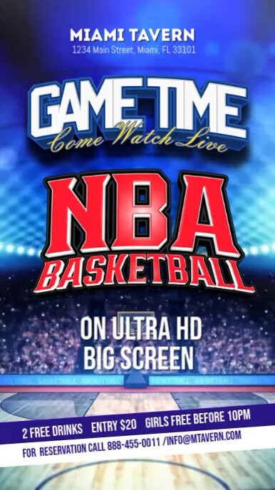 GAME TIME Template | PosterMyWall