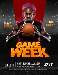 Game Week Template | PosterMyWall