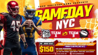 Gameday Showdown NYC 2025 Miniatura na YouTube template