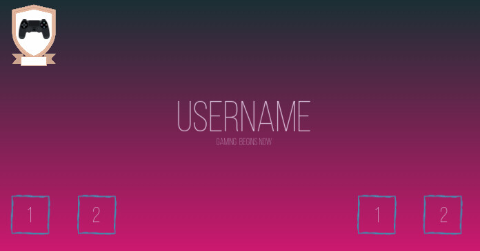 Gaming Banner E Mail Header Vorlage Postermywall