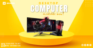 Gaming Computer Ads Imagen Compartida en Facebook template