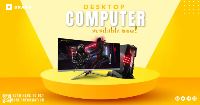 Gaming Computer Advertisements Gaming Computer Ads Template | PosterMyWall