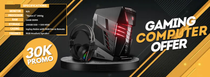 Computer Sales Banner Design