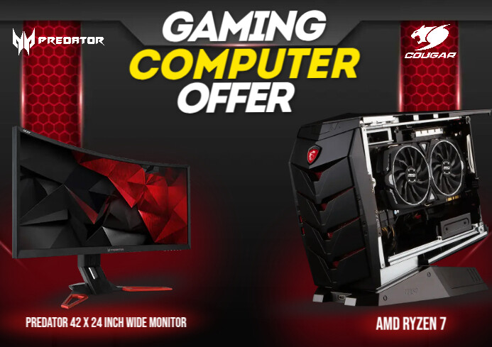 Gaming Computer Template | PosterMyWall