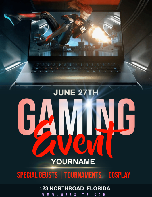 Computer Event Poster Template
