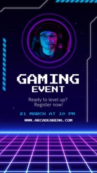 Gaming Event Template Instagram Reel