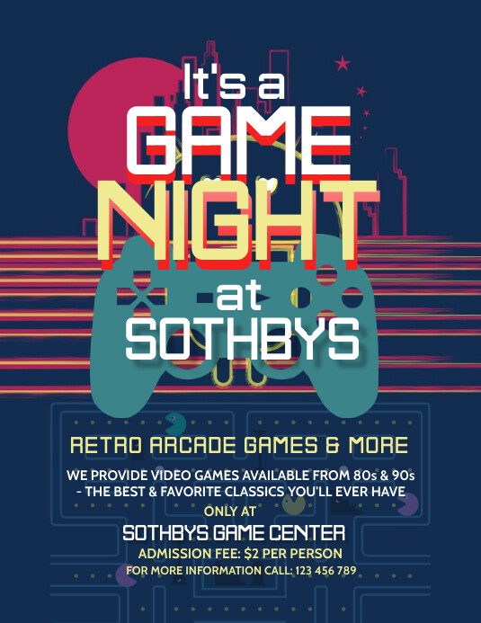 Gaming Flyer Template PosterMyWall