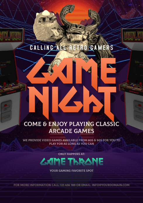 Gaming Flyer Template | PosterMyWall