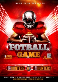 Gaming flyers, football flyers,Soccer A3 template