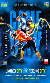 Gaming flyers, football flyers,Soccer US Legal template