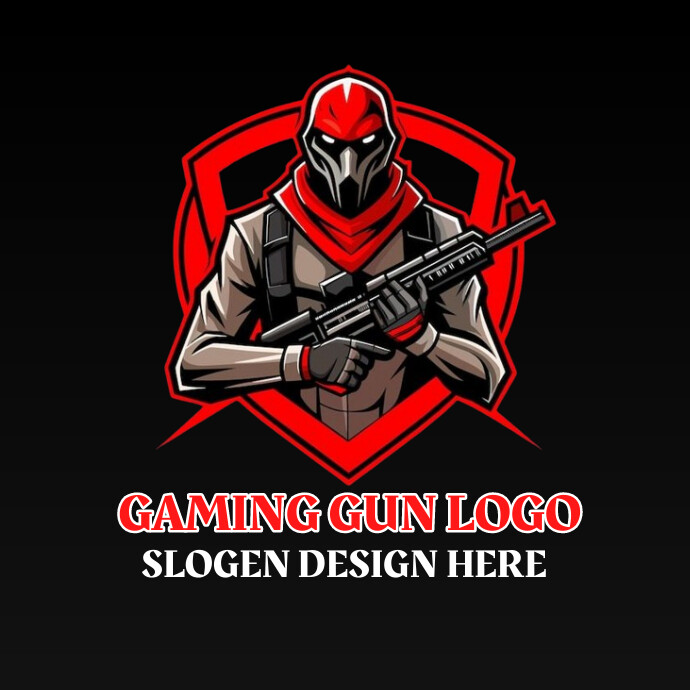 Fun Gun Logo Gun Logo Design Template