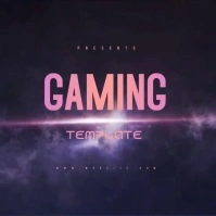 GAMING LOGO DESIGN TEMPLATE Instagram Post
