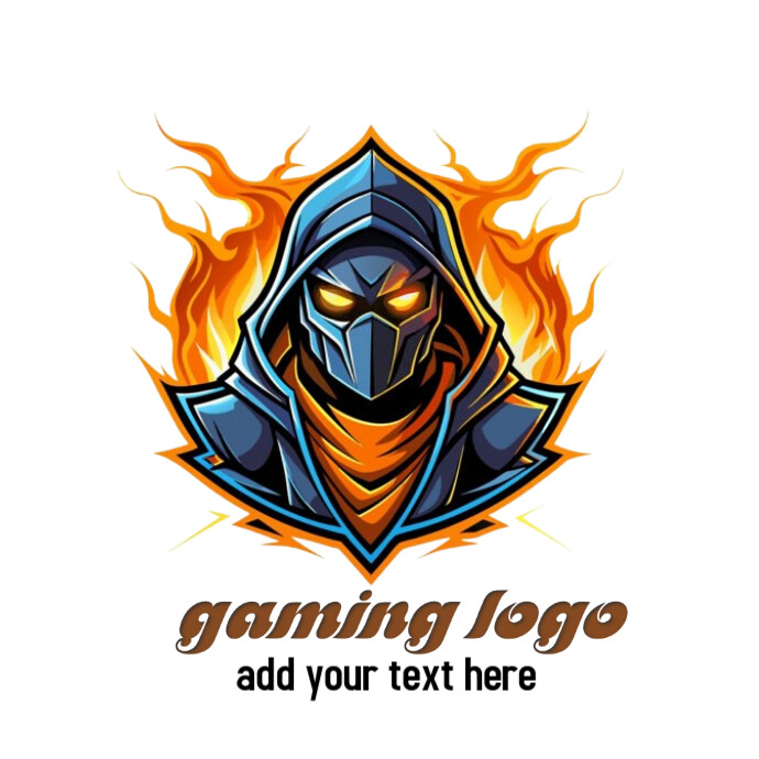 Plantilla de Blanco Gaming Logo Logos | PosterMyWall