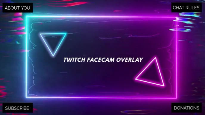 Gaming overlay Template | PosterMyWall