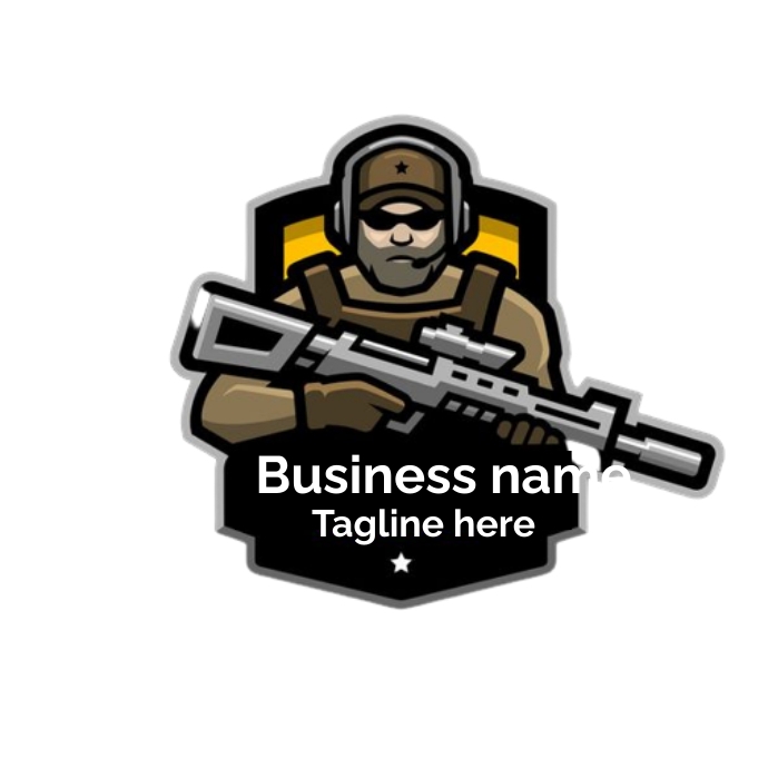 Gaming security guard logo Template | PosterMyWall