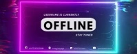 Gaming template Twitch Profile Banner