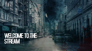 Preto Urban Welcome Stream Digitalt display Template