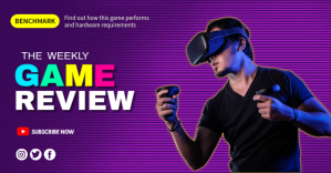 Gaming Thumbnail Imagen Compartida en Facebook template