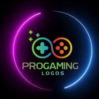 GAMING VIDEO LOGO SOCIAL MEDIA template