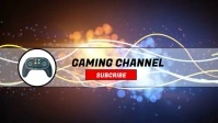 Gaming youtube channel YouTube-Miniaturansicht template