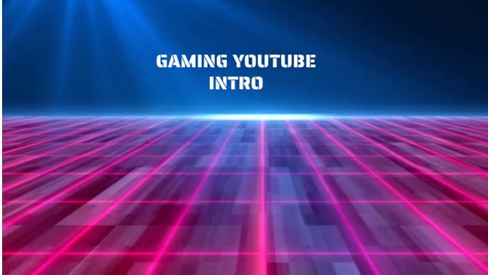 Gaming Youtube Intro Template | PosterMyWall