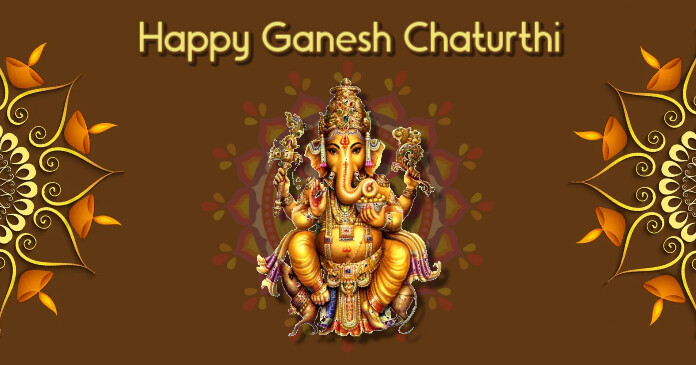 Ganesh Chaturthi | Wishes | Greeting Card | Instagram Story Immagine condivisa di Facebook template