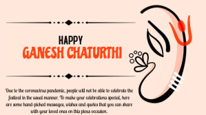 Ganesh Chaturthi Digitalt display (16:9) template