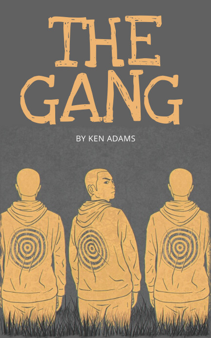 Gang Street life book cover template Capas de Kindle/Livro