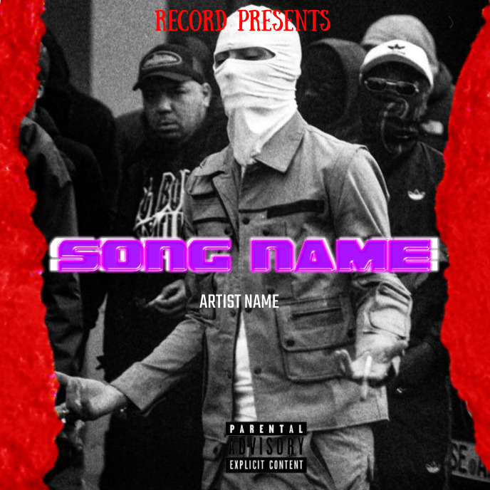 Gangster Rap Album Cover
