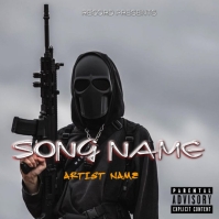 Gangster RAP Mixtape Cover Design Template | PosterMyWall