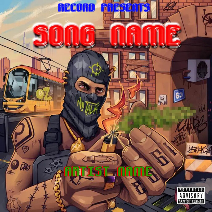 Gangster album cover Template | PosterMyWall