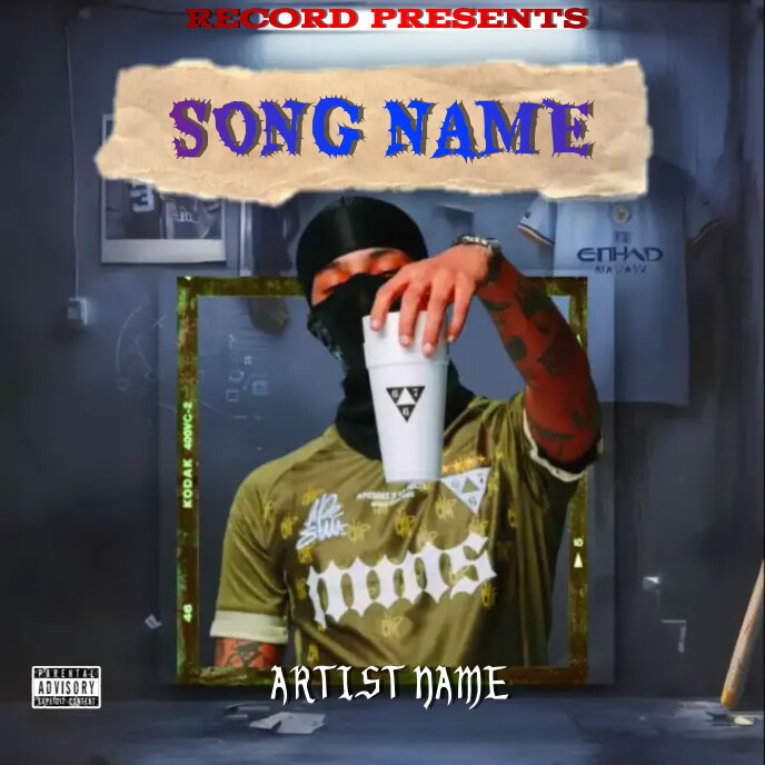 Gangster album cover template | PosterMyWall