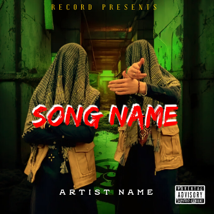 Gangster album cover template | PosterMyWall