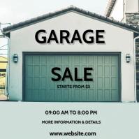 Garage sale,event,sale Instagram Post template