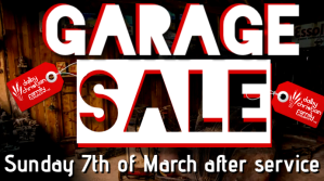 Garage Sale Præsentation (16:9) template