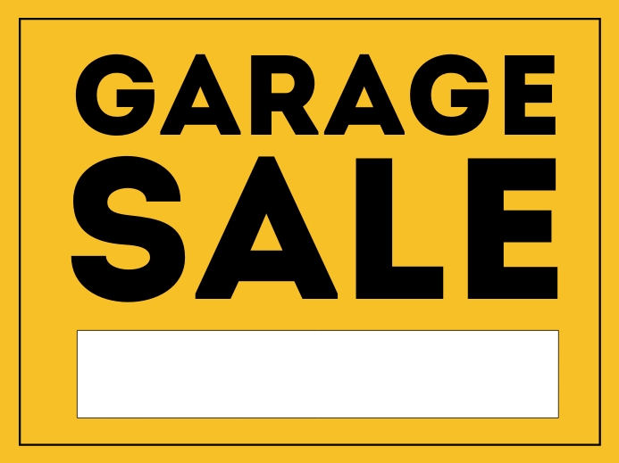 garage-sale-template-postermywall for Free Printable Garage Sale Signs Templates Garage sale Template | PosterMyWall for Free Printable Garage Sale Signs Templates