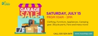 Garage Sale Facebook Cover Zdjęcie w tle na Facebooka template