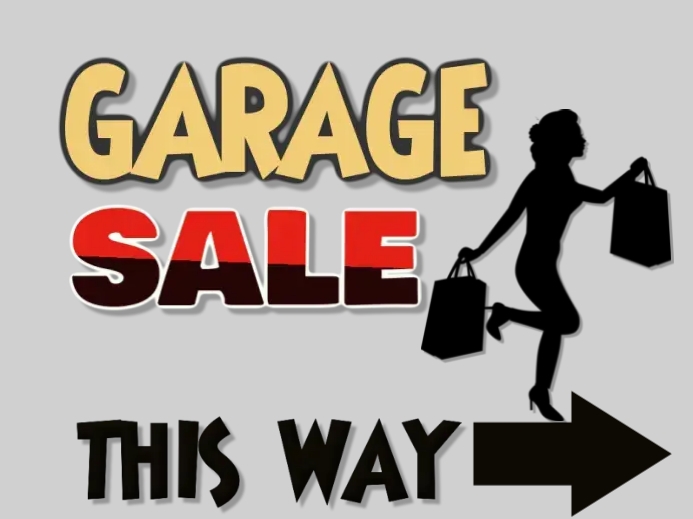 Garage sale template PosterMyWall