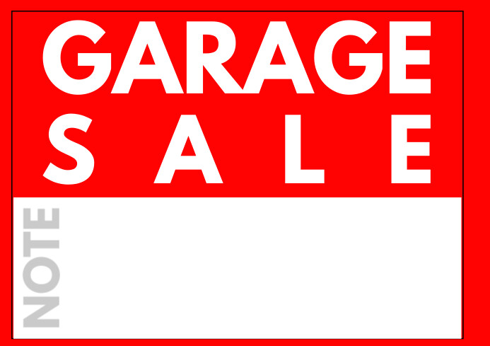 garage sale template | PosterMyWall