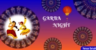 Garba Night Facebook Ad template