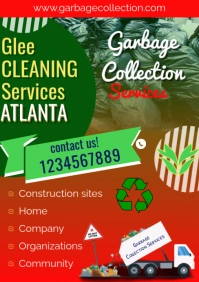 Garbage Collection Ad A5 template