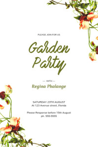 280 Garden Party Customizable Design Templates Postermywall