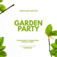 280 Garden Party Customizable Design Templates Postermywall