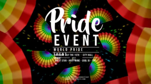 สีดำ Pride Event Facebook Cover Video Template
