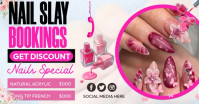 Gel Nails Promo ภาพที่แชร์บน Facebook template