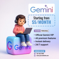 Wit Gemini VIP Subscription Square Template