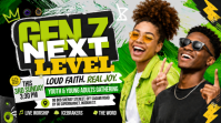 Gen Z Next Level Gathering YouTube-thumbnail template