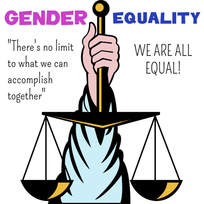 Gender equality poster Template | PosterMyWall