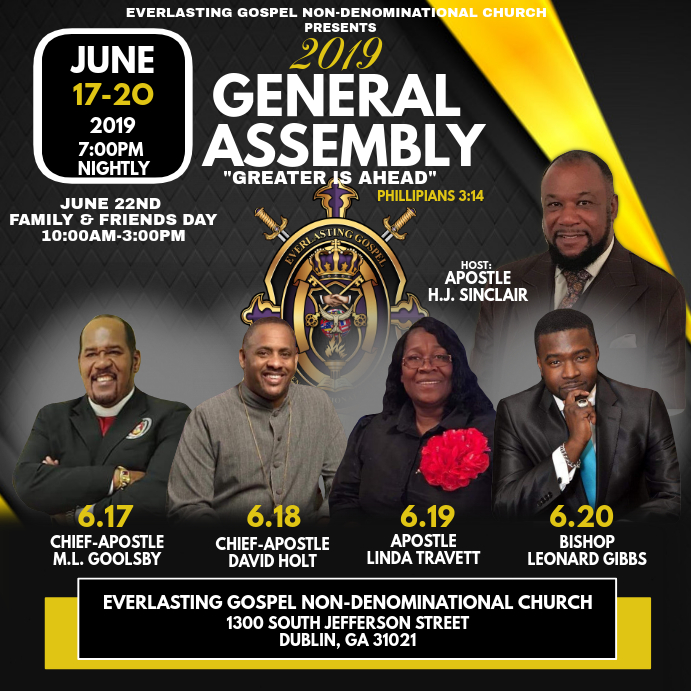 general assembly Template | PosterMyWall