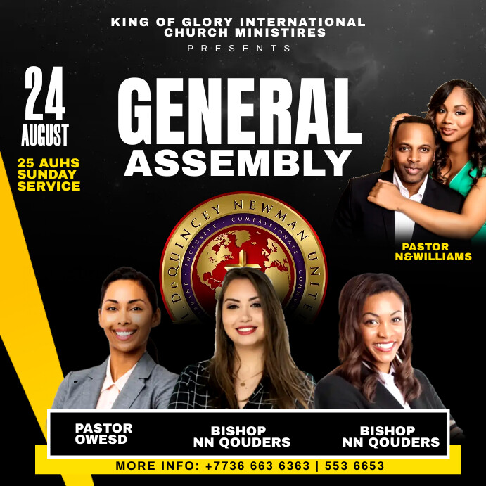General assembly Instagram Post template